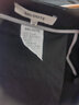 巴魯特【含羊毛】九分褲男單褶墜感百搭男款直筒褲萊賽爾男士休閑褲秋冬 黑色 M 曬單實(shí)拍圖
