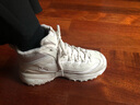 斯凱奇（Skechers）2022秋季高幫鞋女厚底松糕保暖舒適百搭167569 NAT自然色 36.5  曬單實(shí)拍圖