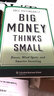 現貨 大錢(qián)想得小 簡(jiǎn)裝 Big Money Thinks Small: Biases, Blind Spots, and Smarter Investing 曬單實(shí)拍圖