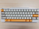 HHKB 定制靜電容鍵盤專用雙色ABS鍵帽 原裝鍵帽60鍵PBT熱升華鍵帽 灰黃 曬單實拍圖