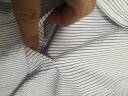 佐马仕 短袖衬衫男士衬衣商务休闲大码职业装工装夏季免烫修身工作服 GD01纯白色短袖 40/XL（130-140斤） 实拍图