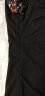 莎妮朵罗女装春秋款新品假两件中长款雪纺裙显瘦款遮肚子连衣裙裙子15315 黑色 XL建议120-135斤穿着 实拍图