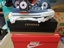 匡威（Converse）帆布運動(dòng)板鞋 ALL STAR HI高幫休閑鞋 經(jīng)典男女全明星 日本直郵 NV-藏青色 27.5 曬單實(shí)拍圖