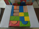 Hape(德国)宝宝拼搭积木玩具婴幼儿童40粒彩虹积木男孩节日礼物E8321 实拍图