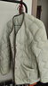 坦博爾羽絨服女時(shí)尚收腰保暖菱格寬松女士外套TD236268 甜酒綠 165  曬單實(shí)拍圖