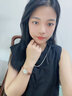 蘭度（LANDU）手表女時(shí)尚港風(fēng)石英女表鋼帶輕奢女士腕表【生日禮物送女友】 6606白玫金+禮盒 曬單實(shí)拍圖