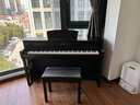 雅馬哈（YAMAHA）電鋼琴CLP-885/845/875專(zhuān)業(yè)88鍵重錘木質(zhì)鍵盤(pán)立式家用電子鋼琴 CLP-845B黑色+原裝耳機禮包 曬單實(shí)拍圖