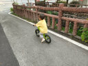 Cakalyen可莱茵镁合金平衡车儿童滑步车无脚踏单车2-6岁 绿色培林升级款 实拍图