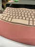 羅技（Logitech）Wave Keys人體工學(xué)鍵盤 無線鍵盤藍牙鍵盤辦公ipad平板鍵盤 筆記本電腦薄膜鍵盤 自帶掌托傾角支架 Wave keys粉色（帶Bolt） 曬單實拍圖
