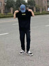 李寧運(yùn)動(dòng)褲男休閑褲子男衛(wèi)褲直筒褲夏秋款夏季加絨保暖跑步長(zhǎng)褲束腳褲 黑色收口-【棉質(zhì)·透氣】 L /175（建議120-140斤） 曬單實(shí)拍圖