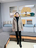 羅蒙（ROMON）媽媽裝冬裝棉服女羊羔毛外套女加絨加厚棉襖秋冬季棉衣中老年女裝 卡其 XL （推薦85-105斤左右) 曬單實拍圖