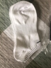 耐克（NIKE）男女Jordan新款快干輕薄舒適三雙裝低幫休閑運動(dòng)透氣短筒襪子 SX7678-100 白色/三雙裝 M【38-42碼】 曬單實(shí)拍圖