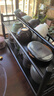 瓷牌茗茶具（cipaiming teaset）胡桃木茶杯架茶桌茶臺博古架家用多層瀝水置物架功夫茶具配件單個 紫檀色雙層整裝瀝水款（50長） 曬單實拍圖