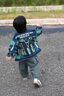 G.DUCK KIDS童裝男童牛仔外套秋季新款兒童衣服男寶寶春秋季印花中小童上衣 藍色【無貨勿拍】 120碼建議110-120cm6-7歲cm 曬單實拍圖