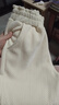 MiniPeace太平鳥(niǎo)童裝冬新女童休閑長(cháng)褲FBGBE4D44 白色 150cm 曬單實(shí)拍圖