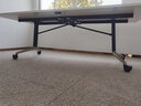 星林源折疊會(huì )議桌臺培訓桌臺長(cháng)條桌滑輪可移動(dòng)拼接伸縮辦公多功能會(huì )議臺 長(cháng)方形白色折疊桌 2.2米*1.1米 曬單實(shí)拍圖