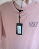 BOY LONDON【元?dú)馍倥磕信疃绦湎募痉凵珪r(shí)尚百搭潮牌休閑T恤 粉色 XS 曬單實(shí)拍圖