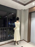 CHERY KALLY【曲春雨同款】厚底真皮小白鞋女2025年春夏板鞋新款運動(dòng)休閑鞋 白色 White 36 曬單實(shí)拍圖