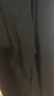維動（VEIDOORN）更迭運動褲男褲速干輕薄款冰感直筒梭織透氣褲子寬松休閑長褲 極夜黑【梭織冰感】速干褲 3XL （體重85-100KG/高190-200) 曬單實拍圖