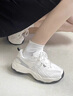 Kappa卡帕女鞋厚底老爹鞋2024冬季新款潮流跑步鞋網(wǎng)面透氣休閑運動(dòng)鞋女 電商白/鯊魚(yú)灰 38 曬單實(shí)拍圖
