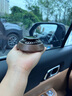 華飛途車(chē)載香薰黑胡桃木太陽(yáng)能汽車(chē)香水香氛高檔男車(chē)內裝飾用品擺件實(shí)木 奔馳款【古龍+海洋+小蒼蘭】 曬單實(shí)拍圖
