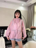 ADHCUCK潮牌防曬衣女2025年夏季新款防紫外線(xiàn)透氣寬松大碼薄款開(kāi)衫外套 1772粉色 M 曬單實(shí)拍圖