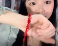 BJYL相思豆手鏈女學(xué)生閨蜜手鏈古風(fēng)手鏈男紅豆紅繩情侶信物本命年手鏈 曬單實(shí)拍圖