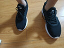 特步（XTEP）【氫風(fēng)科技】特步男鞋運動(dòng)鞋男跑步鞋男士旅游網(wǎng)面休閑鞋 黑白 42 曬單實(shí)拍圖
