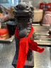 石雕石頭青石麒麟擺件一對(duì)家用陽(yáng)臺(tái)臥室窗臺(tái)玄關(guān)門口門前看門神獸 高20長(zhǎng)14寬6.5厘米一對(duì) 曬單實(shí)拍圖