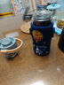 Bolikin 國潮刺繡保溫杯套通用象印水杯套保護套斜挎帶背帶便攜杯子套350ml 500ml防燙 刺繡銀河旅行家300-360ml 曬單實(shí)拍圖