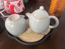 古德窯 創(chuàng  )意吸水壺承茶壺托小型茶盤(pán)干泡臺茶道茶托盤(pán)功夫茶具配件 曬單實(shí)拍圖