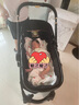 FORBABY嬰兒車(chē)0-3歲用折疊可坐可躺 高景觀(guān)嬰兒推車(chē)新生兒可用寶寶推車(chē) 黑金-豪華款 曬單實(shí)拍圖