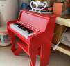 Hape儿童早教玩具灯光教学25键钢琴增高版红色宝宝生日礼物 E0630 实拍图