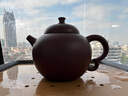 萬仟堂（Edenus） 紫砂壺 宜興珍貴原礦紫泥茶壺 手工紫砂泡茶壺170ml 蓮子紫砂壺 紫泥 曬單實拍圖