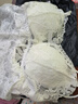 浪莎（LangSha）品牌抖音性感蕾絲吊帶背心女加厚胸墊免穿文胸外穿內(nèi)搭款美背內(nèi)衣 黑色+白色[兩件裝固定胸墊] M 建議80-120斤 曬單實(shí)拍圖
