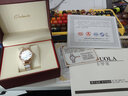 卡羅萊（CALUOLA）女士手表女款機械表全自動(dòng)時(shí)尚品牌名表女生新年生日禮物送女友 金白 CA1235ML 曬單實(shí)拍圖