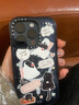 CASETIFY 小黑貓貼紙 蘋果手機(jī)殼 適用于iPhone14/15/16 Plus/Pro/Max手機(jī)殼 經(jīng)典藍(lán)Magsafe iPhone 15 Pro 曬單實(shí)拍圖