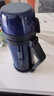 膳魔師（THERMOS） 保溫壺不銹鋼大容量戶(hù)外露營(yíng)保冷背帶男女便攜水壺旅行壺FDH系列 FDH-1705 BLA藍色1.65L 保溫旅行壺系列 曬單實(shí)拍圖