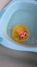 抖音同款宝宝洗澡玩具戏水酷游小乌龟 发条上链儿童动物玩具玩水泡泡机戏水玩具电动感应喷水球新年礼物 喷水王子红色（送电池） 实拍图