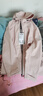 波司登（BOSIDENG）戶(hù)外軟殼外套女款連帽拼色顯瘦防風(fēng)防潑水登山徒步防護功能外套 菡萏粉1713-淺春色 L 170/92A 曬單實(shí)拍圖