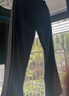 森馬梅花系列休閑褲男秋季復(fù)古運動風(fēng)寬松直筒褲撞色長褲 黑色90001 180/84A/XL 曬單實拍圖