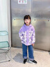 G.DUCKKIDS女童褲子春秋款2025新款兒童韓版洋氣牛仔褲3歲女寶寶春裝休閑褲5 庫洛米牛仔褲 110cm 曬單實(shí)拍圖