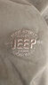 吉普（JEEP）雙面夾克男春秋冬季立領(lǐng)棉質(zhì)中年外套短款休閑兩面穿茄克大碼 軍綠色 3XL 建議體重200斤左右 曬單實(shí)拍圖