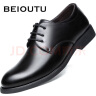 北欧图（BEIOUTU）皮鞋男士系带商务正装鞋英伦舒适职场通勤皮鞋子男 178 黑色 41 实拍图