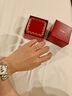 卡地亞（Cartier）Trinity系列結婚對戒戒指 玫瑰金黃金白金鉆石 三色金 51(女士均碼) 曬單實(shí)拍圖