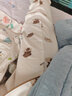十月結晶月子服產(chǎn)后半邊絨純棉孕婦睡衣女春秋哺乳睡衣夏月子家居服 靜逸粉【圓領(lǐng)開(kāi)衫款】適宜0-10° L碼（建議120-140斤） 曬單實(shí)拍圖