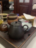 古德窯 黑陶茶壺復(fù)古西施壺中式簡約功夫泡茶壺大號單壺家用泡茶器 黑陶《龍蛋》單壺200ml 曬單實拍圖