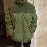 鴻星爾克（ERKE）羽絨服冬季新款舒適保暖防寒運動服拼接羊羔毛情侶百搭羽絨夾克 蘆葦綠 XL(體重(35-145斤) 曬單實拍圖