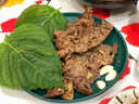 半畝莊園蘇子葉 新鮮紫蘇葉 烤肉葉東北包飯葉紫蘇葉順豐 100g 曬單實(shí)拍圖