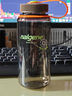 樂基因（nalgene）塑料杯子運(yùn)動(dòng)水壺大容量男女耐摔便攜開水泡茶簡約水瓶美國進(jìn)口 樵木色 400ml 曬單實(shí)拍圖